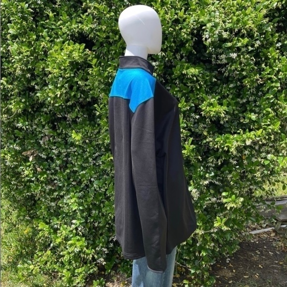 Miami Marlins Baseball Official Merch Lightweight 1/4 Zip Shirt - Picture 5 of 8